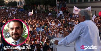 AMLO derrocha recursos publicos en Tijuana 2019