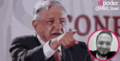 a constante amaneza contra el regimen obradorista