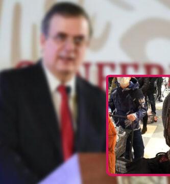 stamatis china coronavirus marcelo ebrard avion