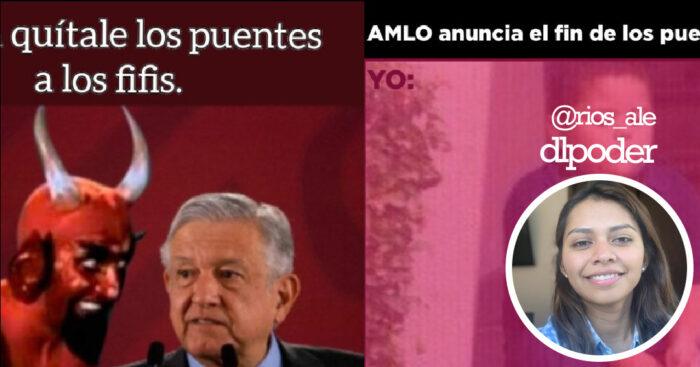 #conlospuentesno