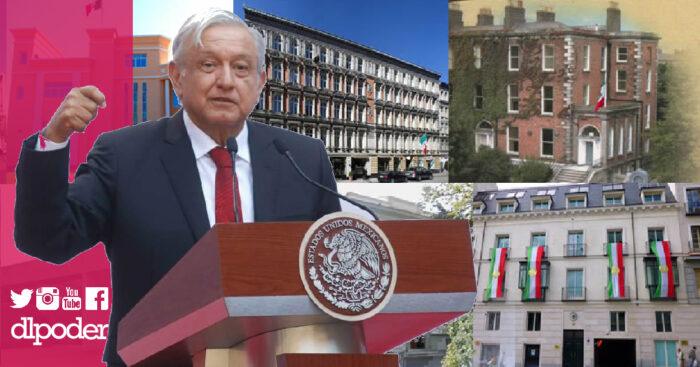 Verdadero: AMLO sí propuso vender propiedades de embajadas y consulados