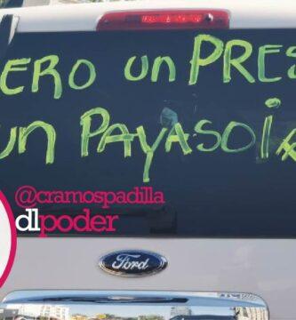 Frena caravana contra AMLO 2020