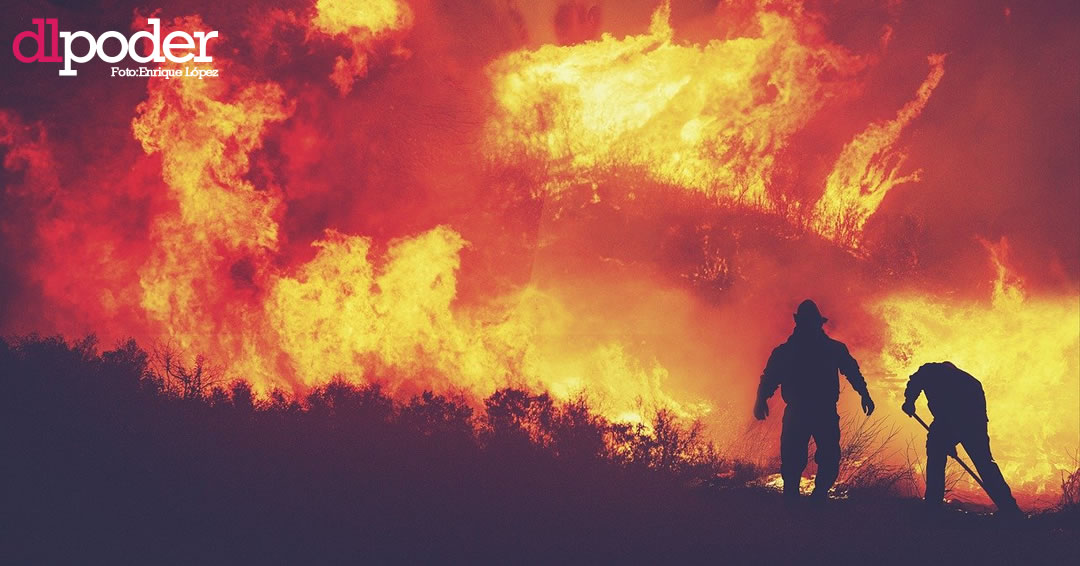 incendios forestales activos