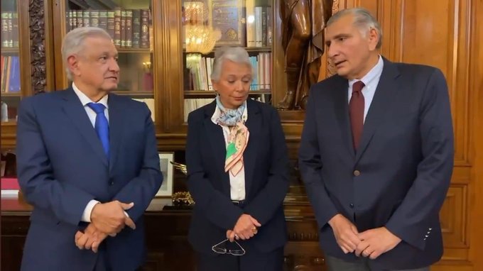 olga sanchez cordero sale de gobiernacion entra adan lopez de tabasco