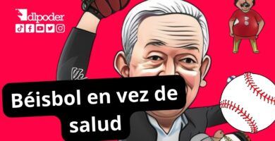 AMLO gasta en beisbol y no en salud