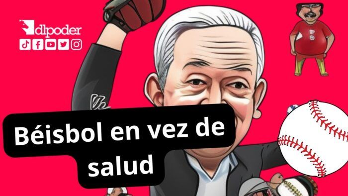 AMLO gasta en beisbol y no en salud
