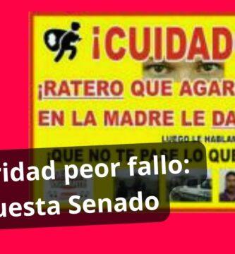 Inseguridad en México peor falla de López Obrador