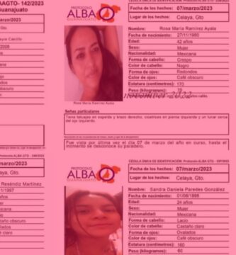 mujeres desparecidas en Celaya Guanajuato son encontradas sin vida